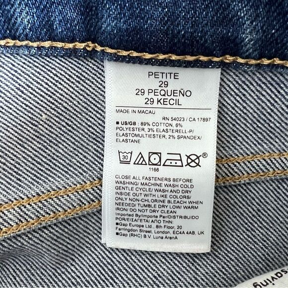 Banana Republic Petite Light Wash Ankle High-Rise Jeans - Picture 6 of 6